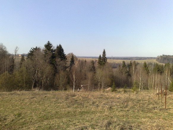 пейзаж перед стройкой