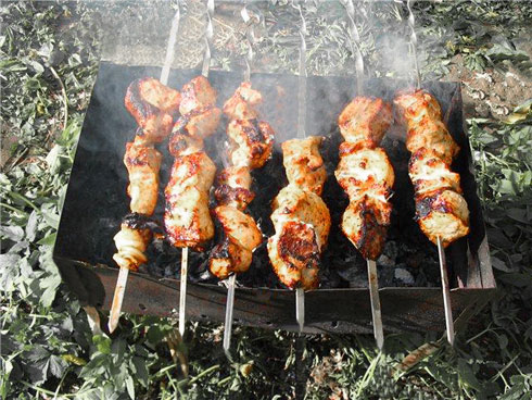 Мангал для дачи своими руками