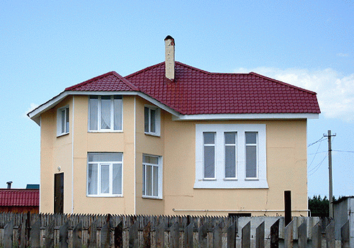Дом из газобетона