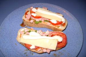 Пицца на скорую руку
